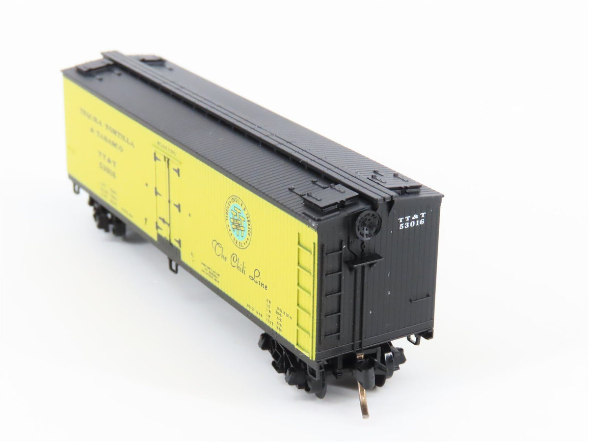 N Scale Micro-Trains MTL Special Run TT&amp;T The Chili Line Reefer #53016
