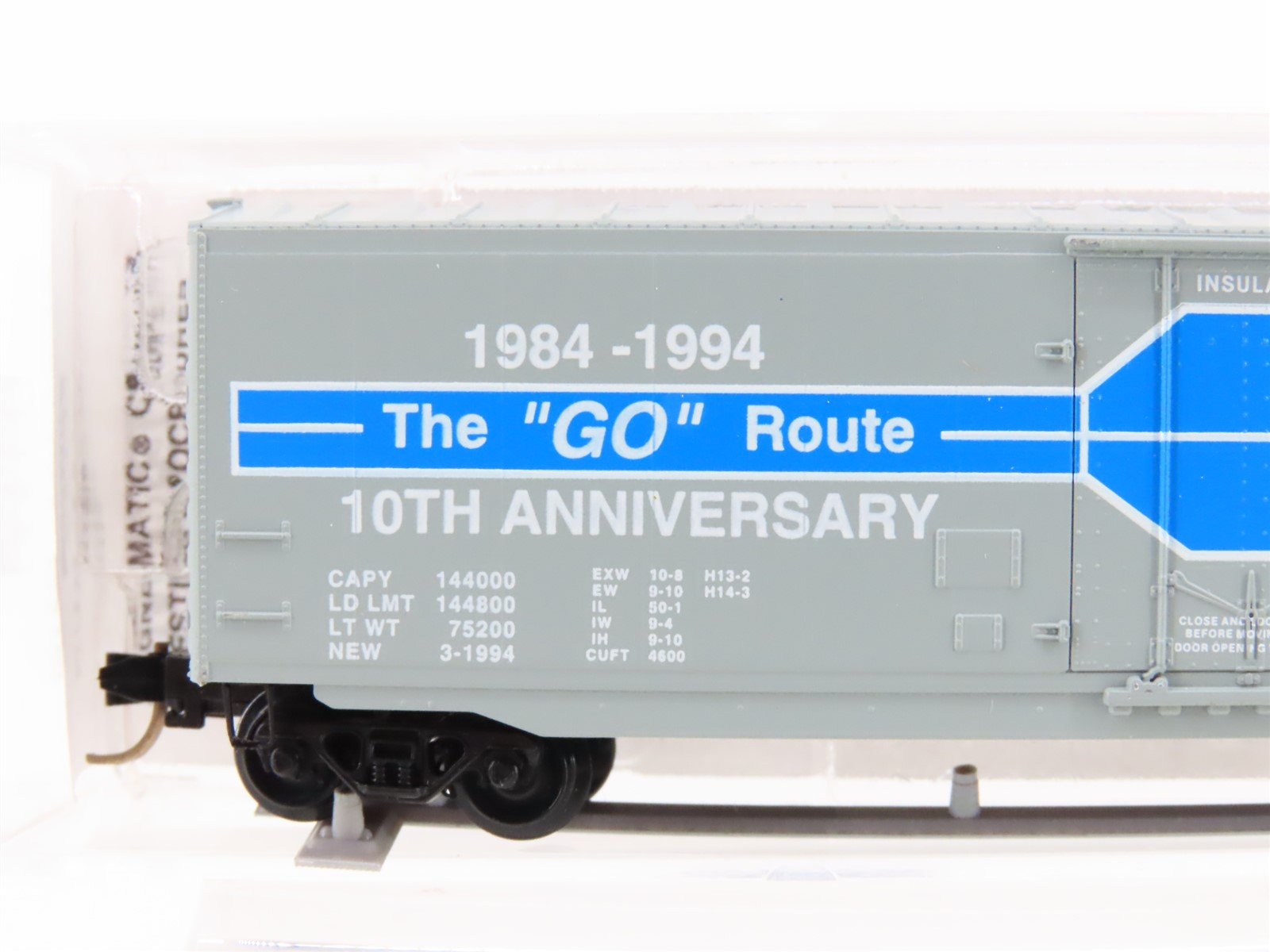 N Micro-Trains MTL Special Run G&O Genesee & Ontario 10th Anniversary Box Car