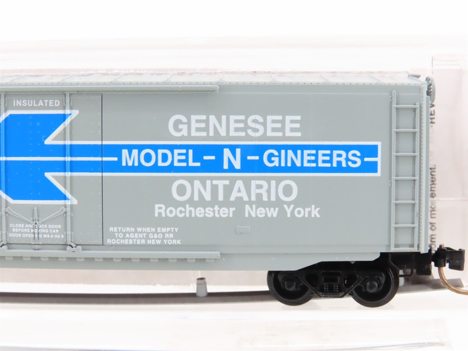N Micro-Trains MTL Special Run G&O Genesee & Ontario 10th Anniversary Box Car