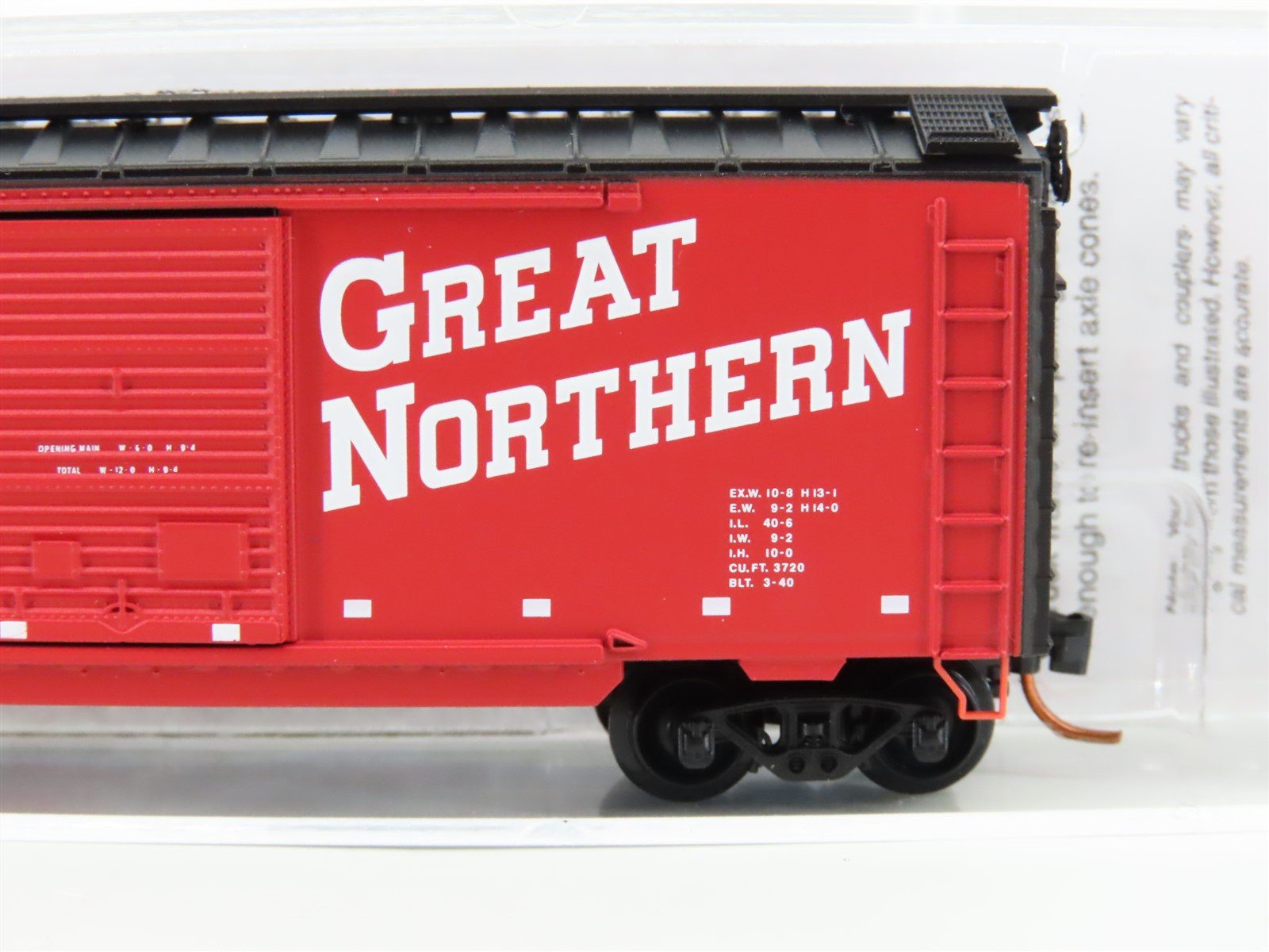 N Scale Micro-Trains MTL 02300280 GN Great Northern 40' Double Door Boxcar 15466