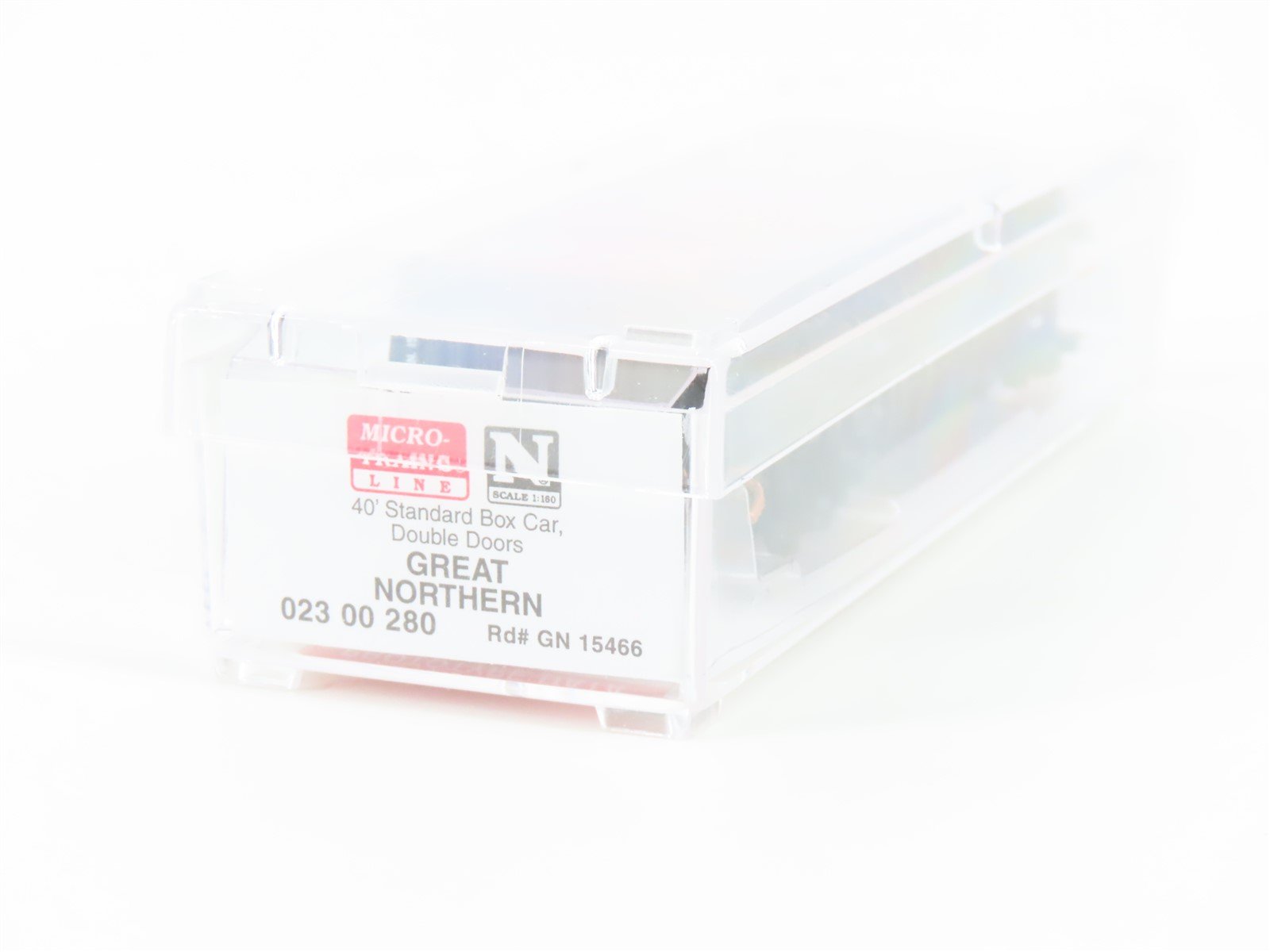 N Scale Micro-Trains MTL 02300280 GN Great Northern 40' Double Door Boxcar 15466