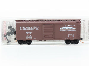 N Scale Micro-Trains MTL 20370 WIF West India Fruit & Steamship Co Boxcar 314