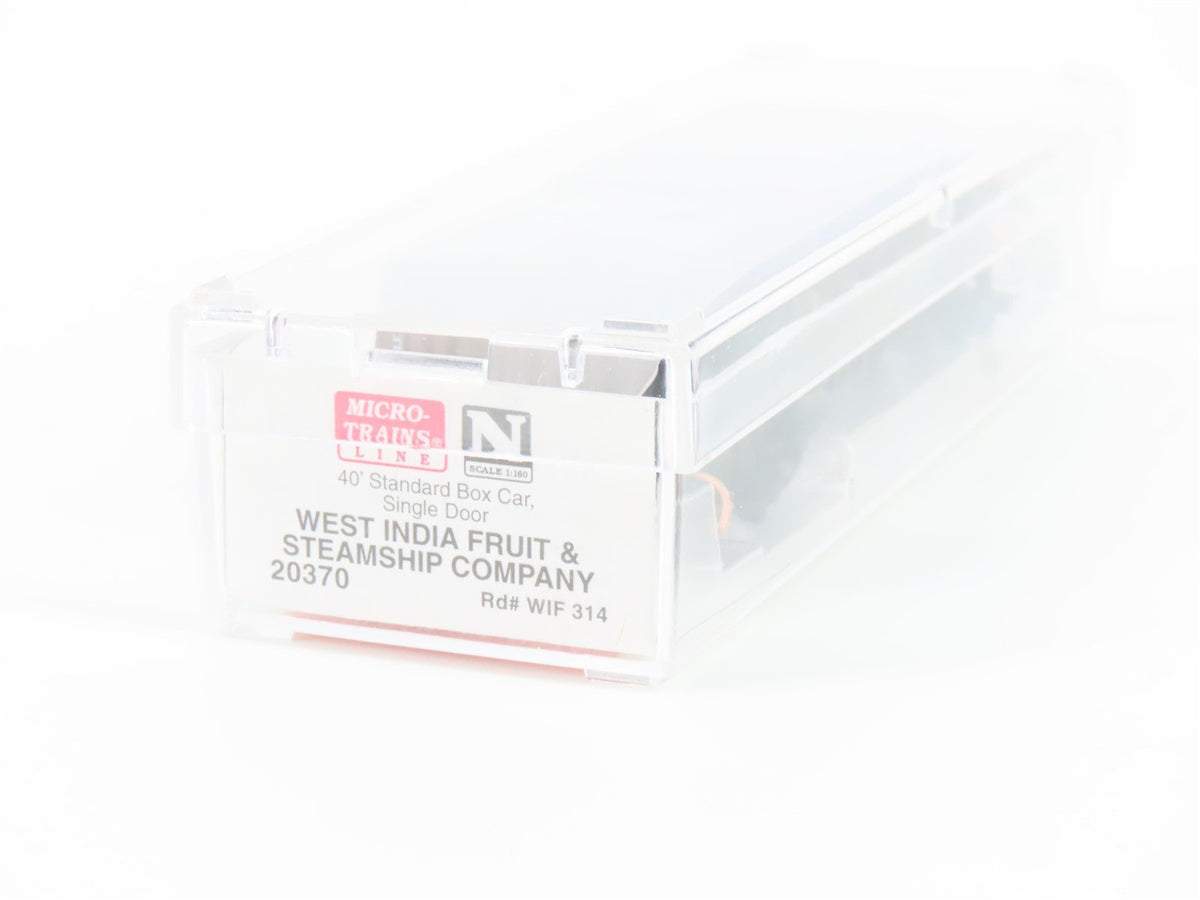 N Scale Micro-Trains MTL 20370 WIF West India Fruit &amp; Steamship Co Boxcar 314