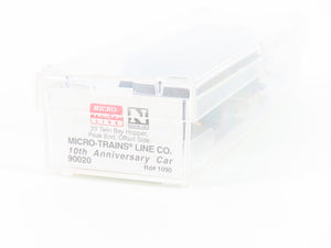 N Micro-Trains MTL 90020 Micro-Trains Line 10th Anniversary 2 Bay Hopper 1090