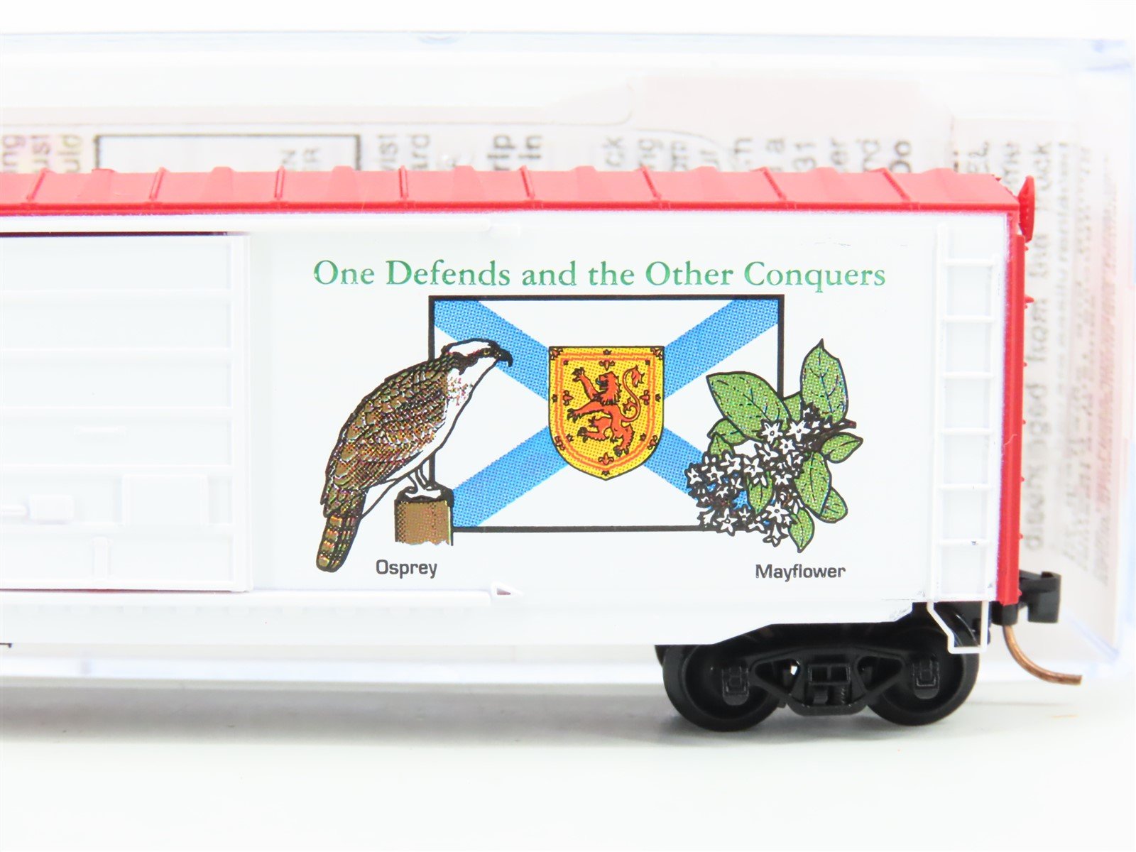 N Scale Micro-Trains MTL 07700154 NS Nova Scotia Provincial 50' Box Car 1867