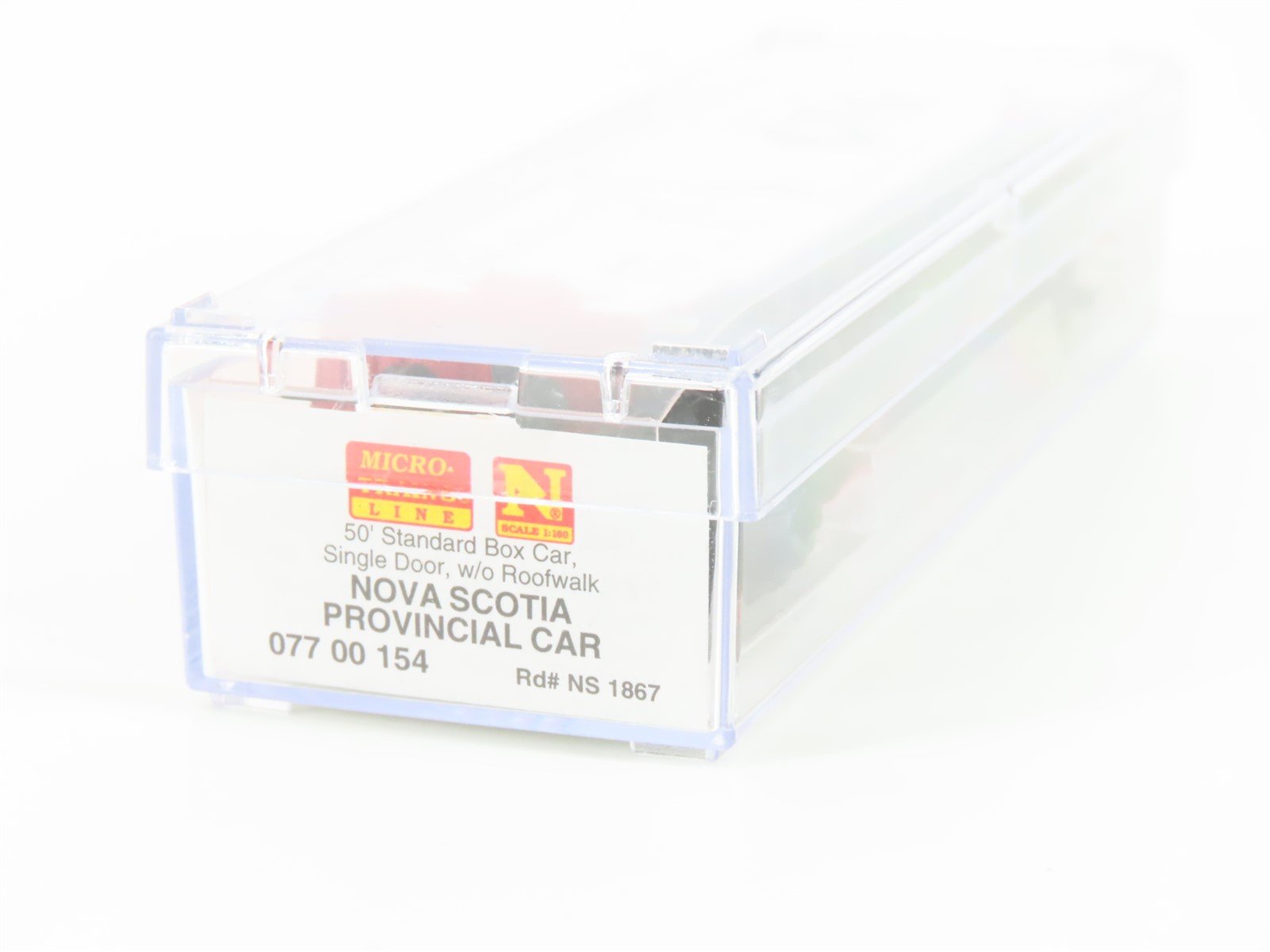 N Scale Micro-Trains MTL 07700154 NS Nova Scotia Provincial 50' Box Car 1867
