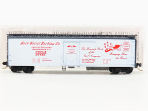 N Scale Micro-Trains MTL PBPC Pork Barrel Packing Co Mechanical Reefer #30489