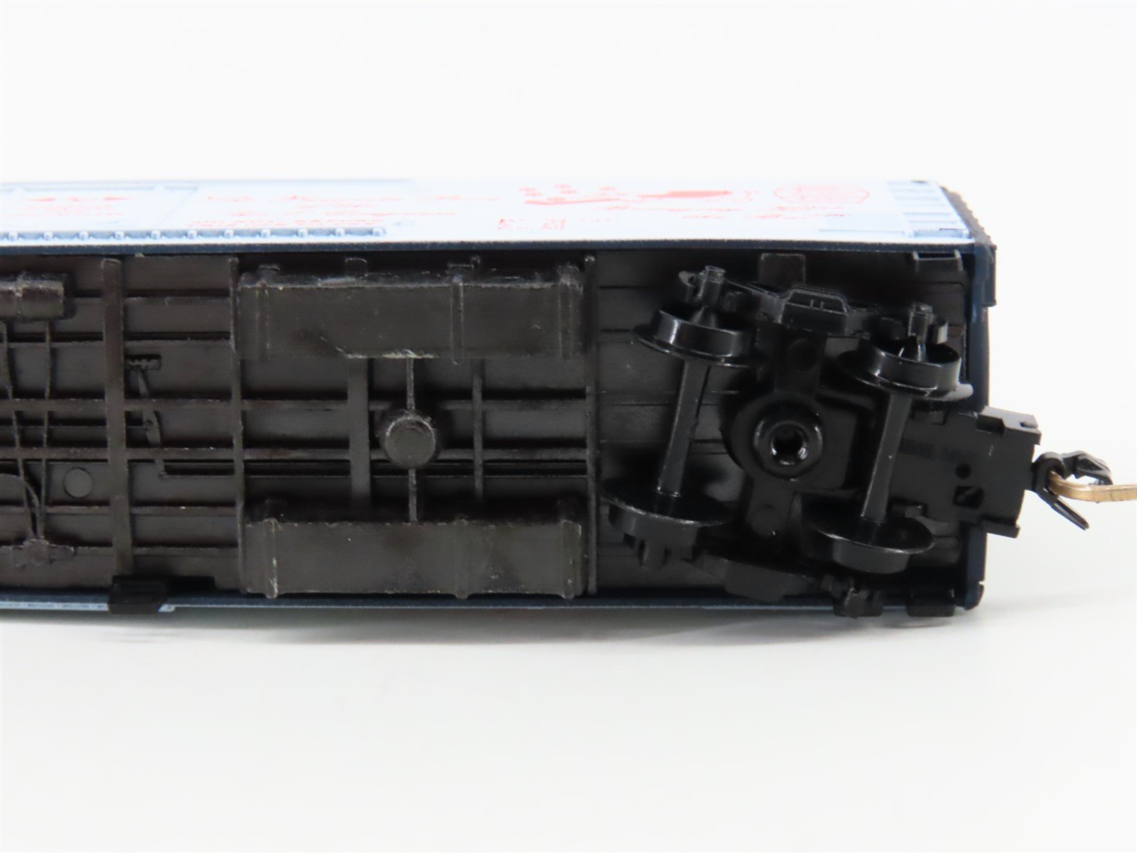 N Scale Micro-Trains MTL PBPC Pork Barrel Packing Co Mechanical Reefer #30489