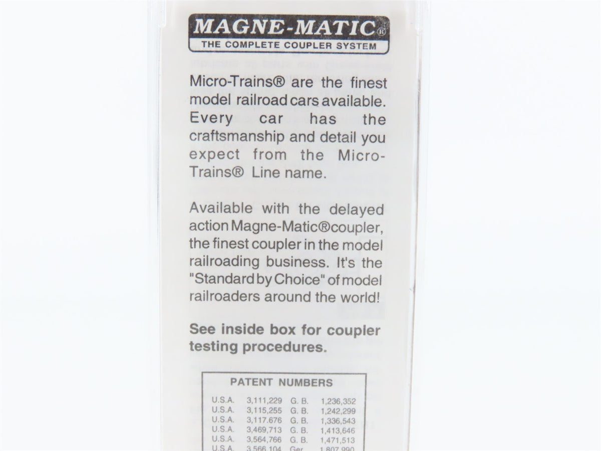 N Scale Micro-Trains MTL MCCX Mennonite Central Committee Box Car #209575