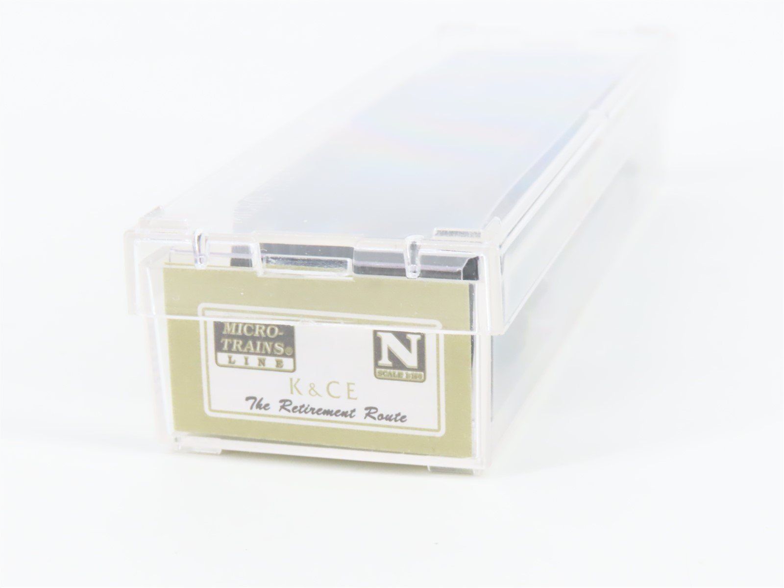 N Scale Micro-Trains MTL K&CE The Retirement Route Single Door Box Car #2002