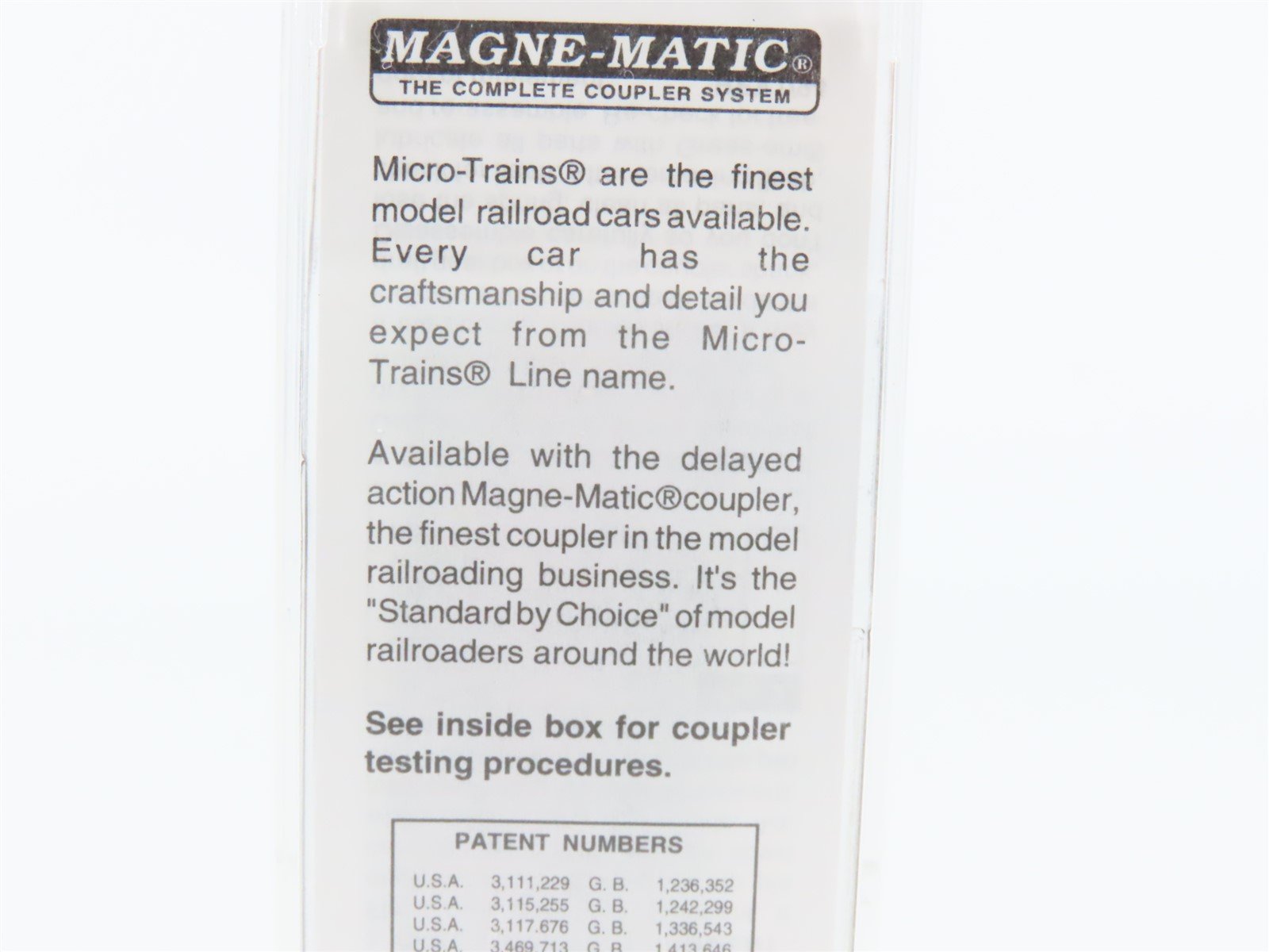 N Scale Micro-Trains MTL MCCX Mennonite Central Committee Box Car #146520