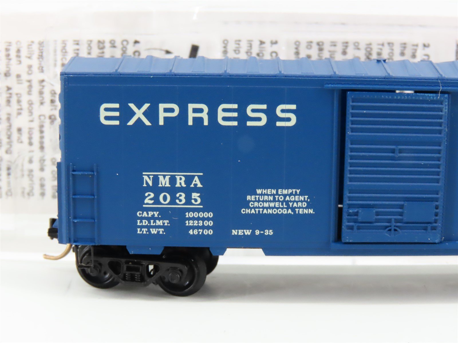 N Scale Micro-Trains MTL Special Run NMRA Express Service Box Car #2035