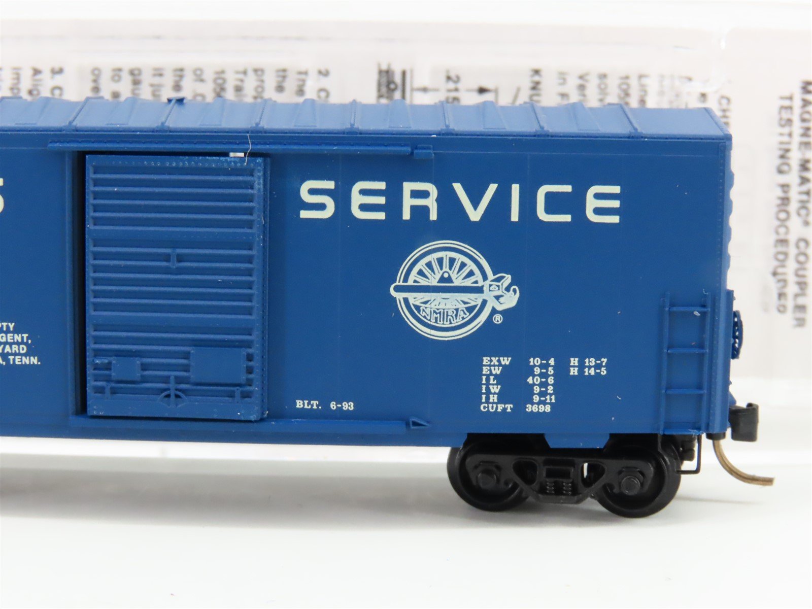 N Scale Micro-Trains MTL Special Run NMRA Express Service Box Car #2035