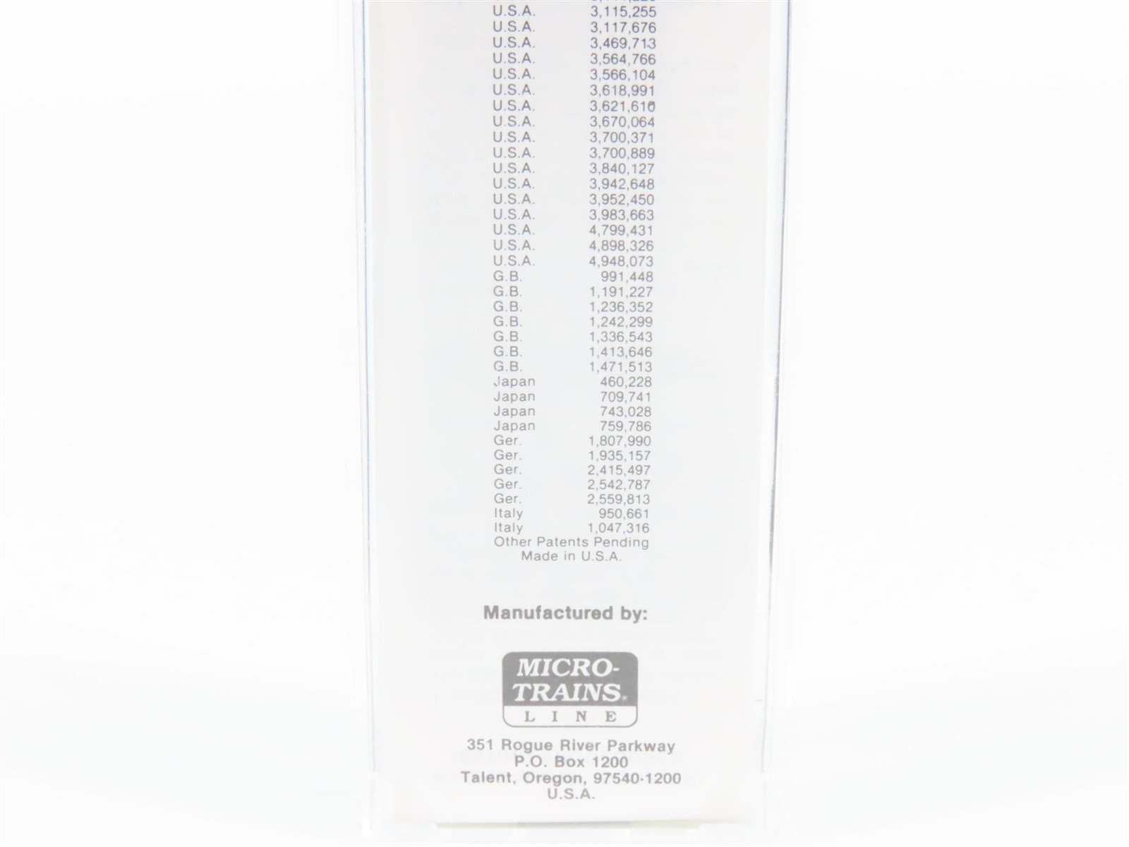 N Scale Micro-Trains MTL Special Run NMRA Express Service Box Car #2035