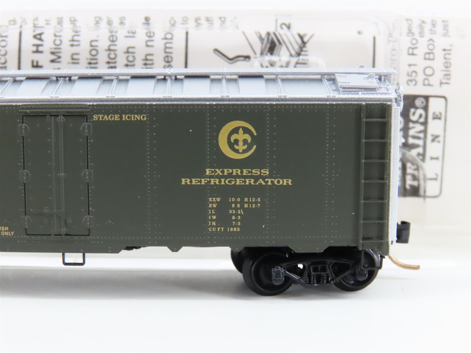 N Scale Micro-Trains MTL CL Crescent Lines Lone Star Region Reefer #1998