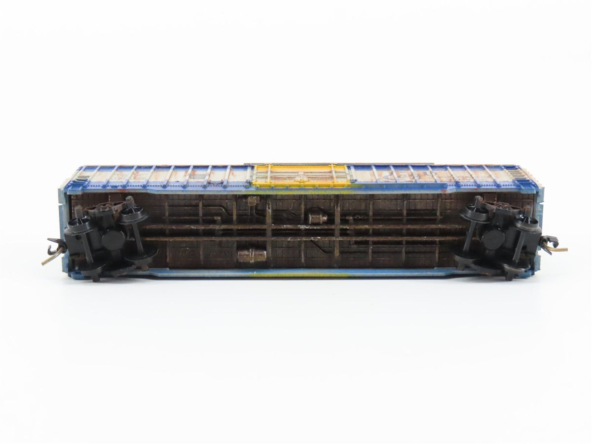 N Scale MRC 7043 MP Missouri Pacific &quot;Eagle&quot; Box Car #120170 - Custom Weathered