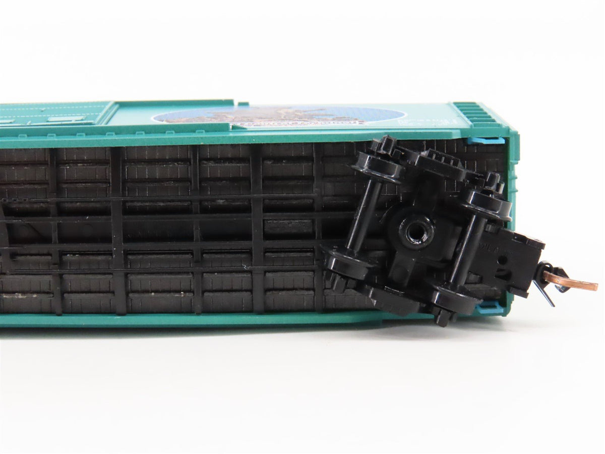 N Scale Micro-Trains MTL 9801 NYC &quot;Tomorrow&#39;s Children&quot; 50&#39; Box Car #47095