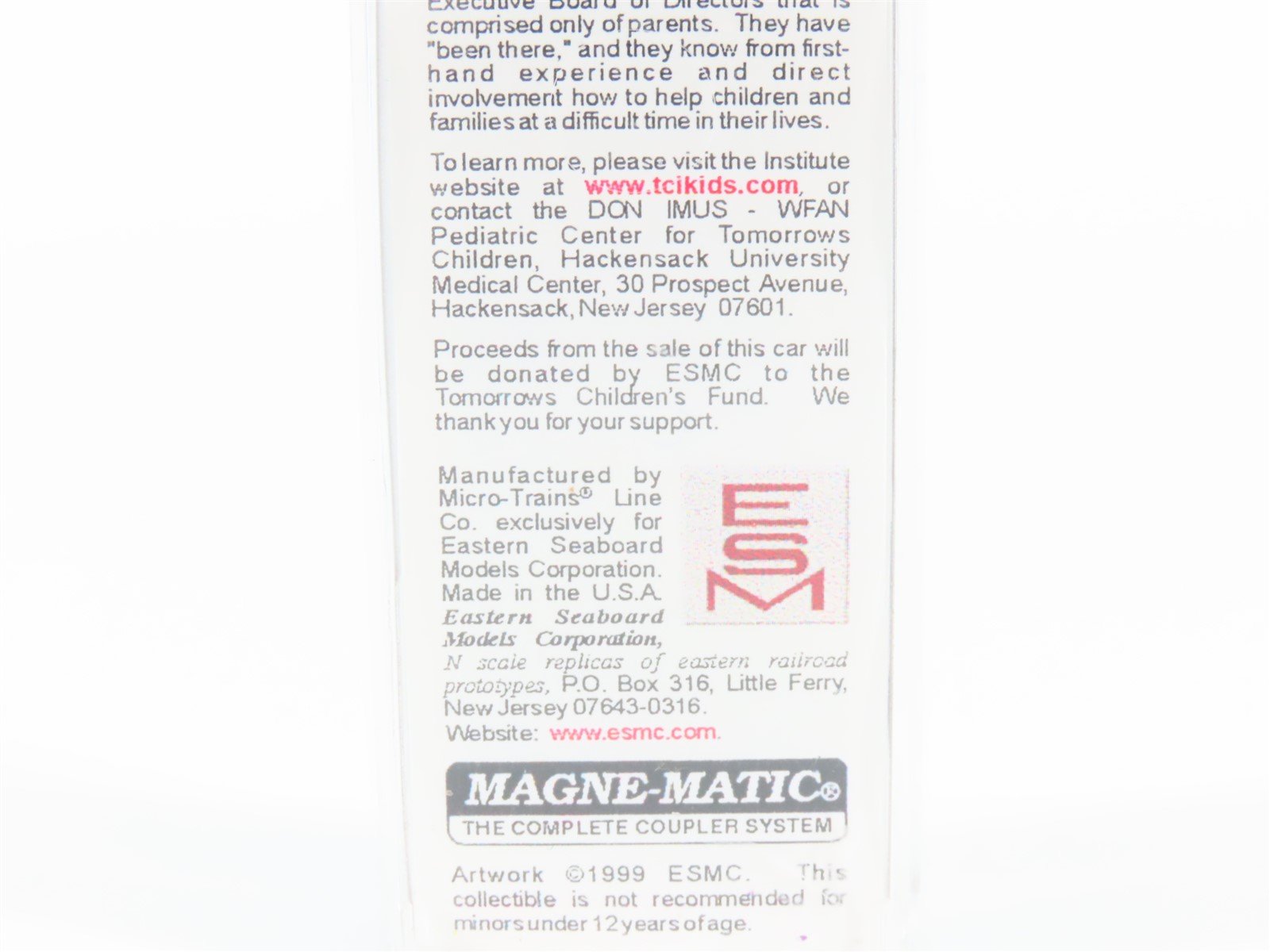 N Scale Micro-Trains MTL 9801 NYC 