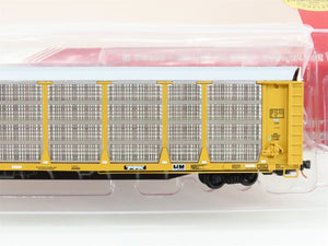 N Scale Red Caboose RM-19007-11 TTGX BNSF Railway Bi-Level Auto Rack #988950