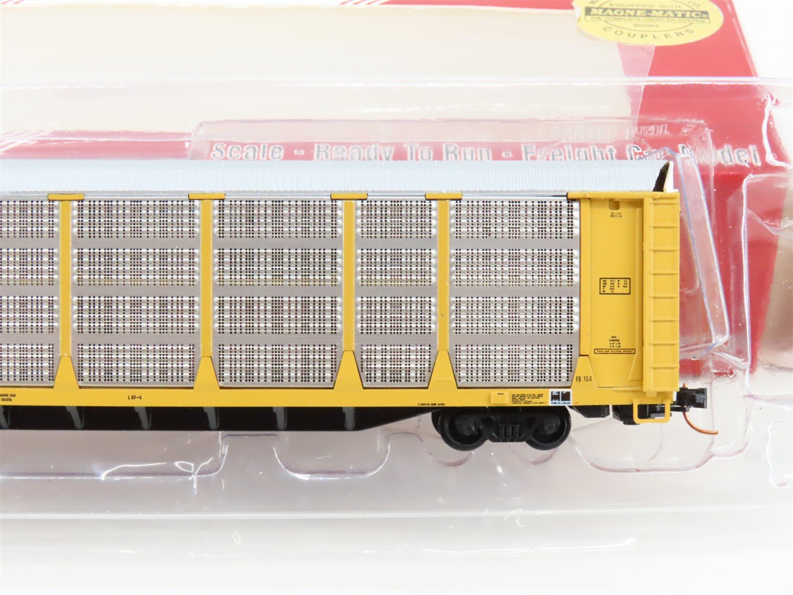 N Scale Red Caboose RM-19005-3 NS Norfolk Southern Bi-Level Auto Rack #171560