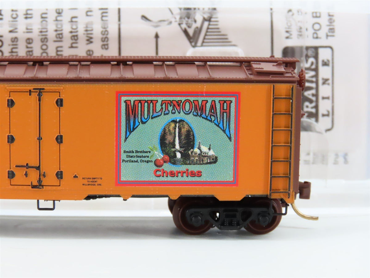 N Micro-Trains MTL AFPX Northwest Fruit Growers Multnomah Cherries Reefer 11853