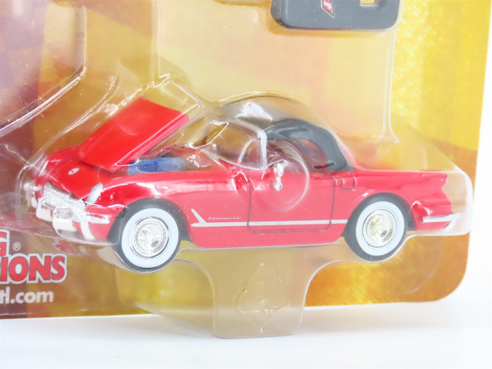 LOT of 6 1:64 Scale Racing Champions Die-Cast 1950s 60s & 90s Corvette Vehicles