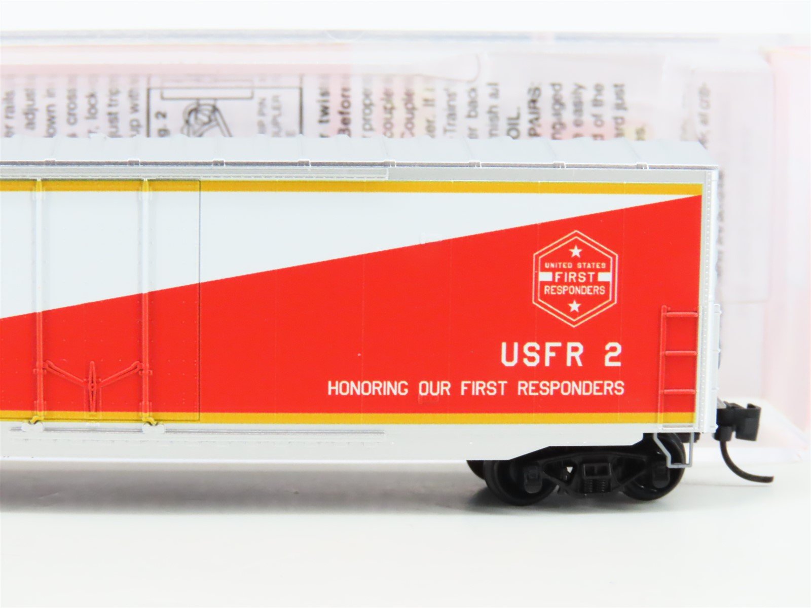 N Micro-Trains MTL NSE 21-01 USFR First Responders Tribute Fire Fighters Box Car