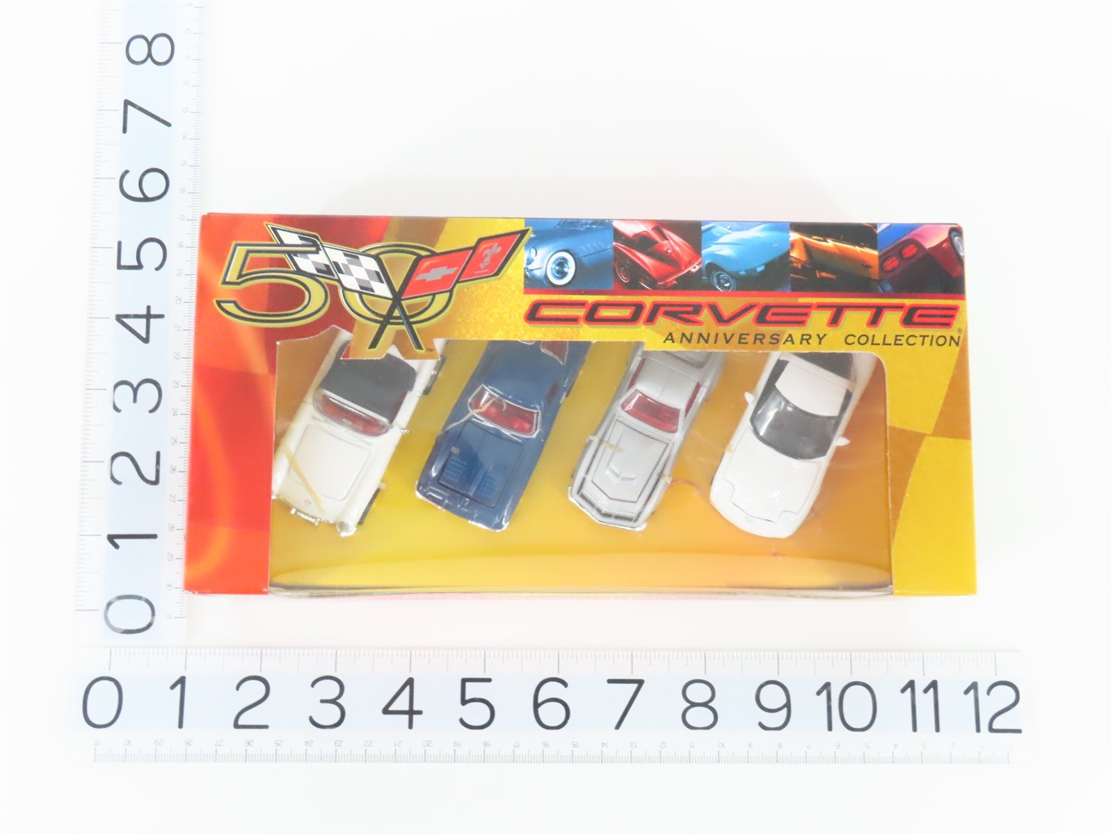 LOT of 16 1:64 Scale Racing Champions Die-Cast 1950-90s Corvette Vehicles