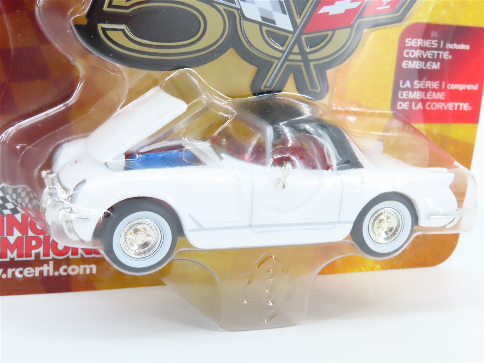 LOT of 16 1:64 Scale Racing Champions Die-Cast 1950-90s Corvette Vehicles