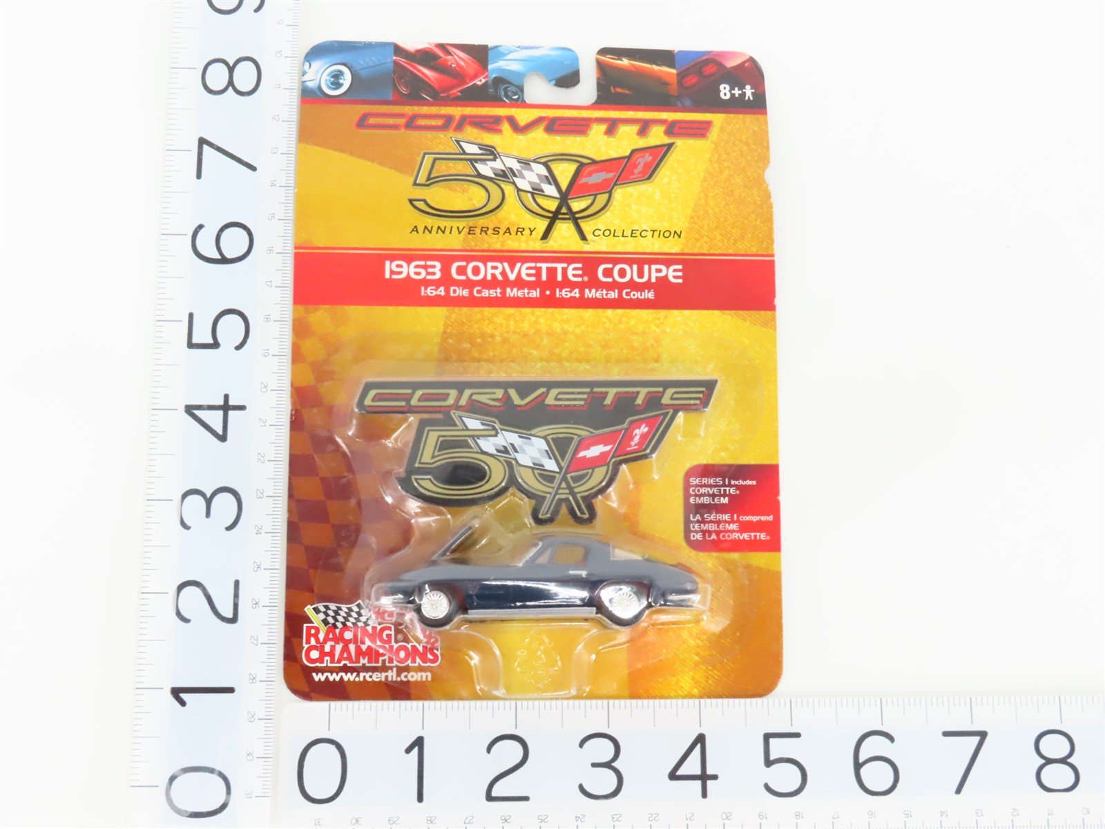 LOT of 16 1:64 Scale Racing Champions Die-Cast 1950-90s Corvette Vehicles