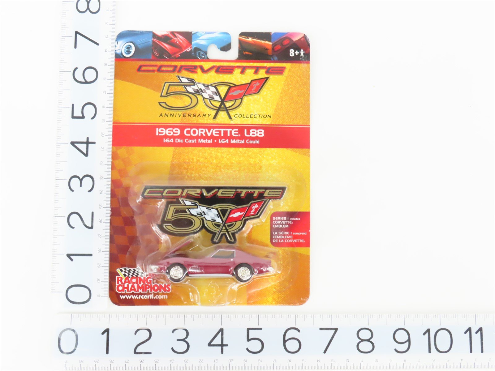 LOT of 16 1:64 Scale Racing Champions Die-Cast 1950-90s Corvette Vehicles