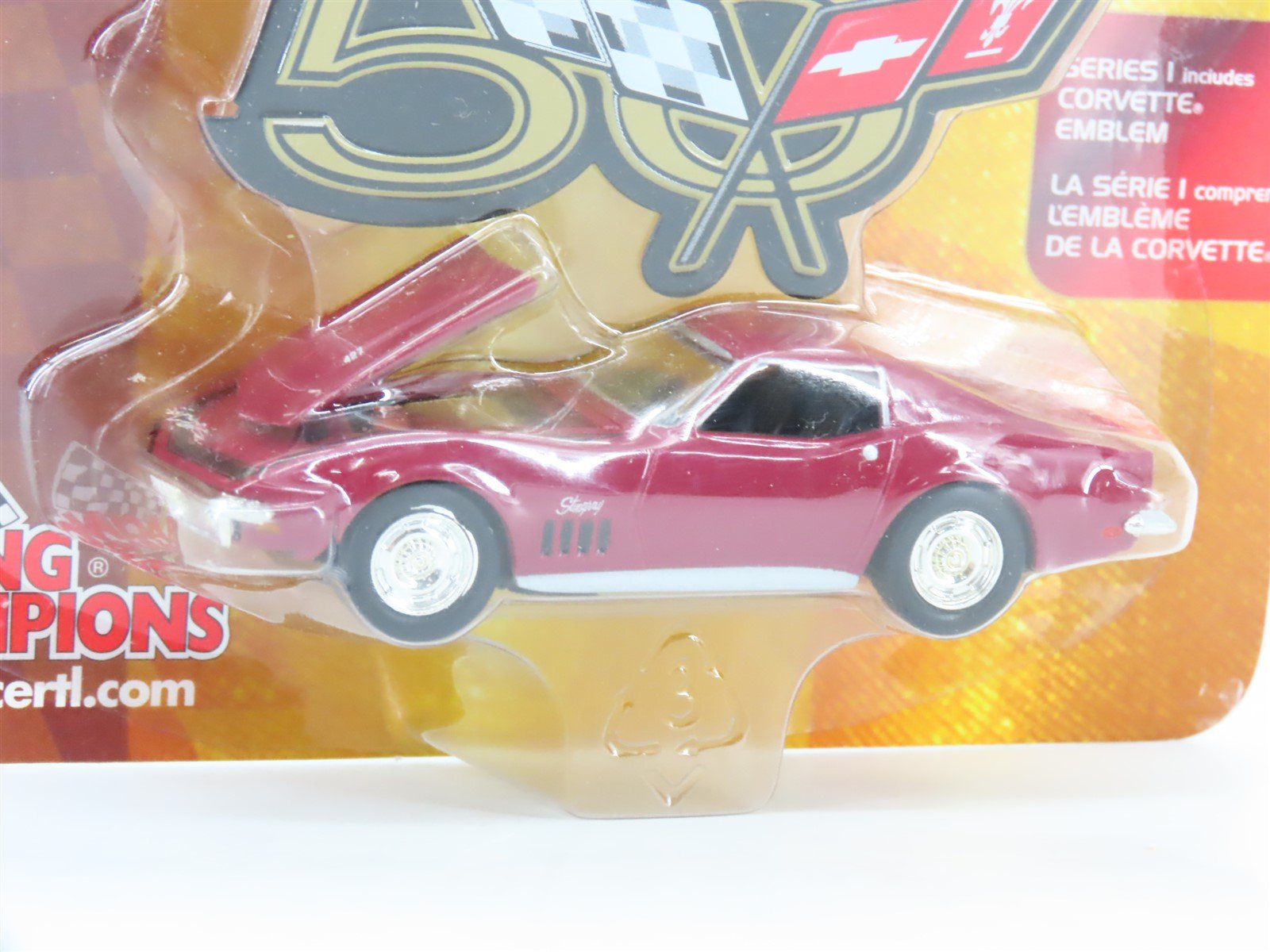 LOT of 16 1:64 Scale Racing Champions Die-Cast 1950-90s Corvette Vehicles