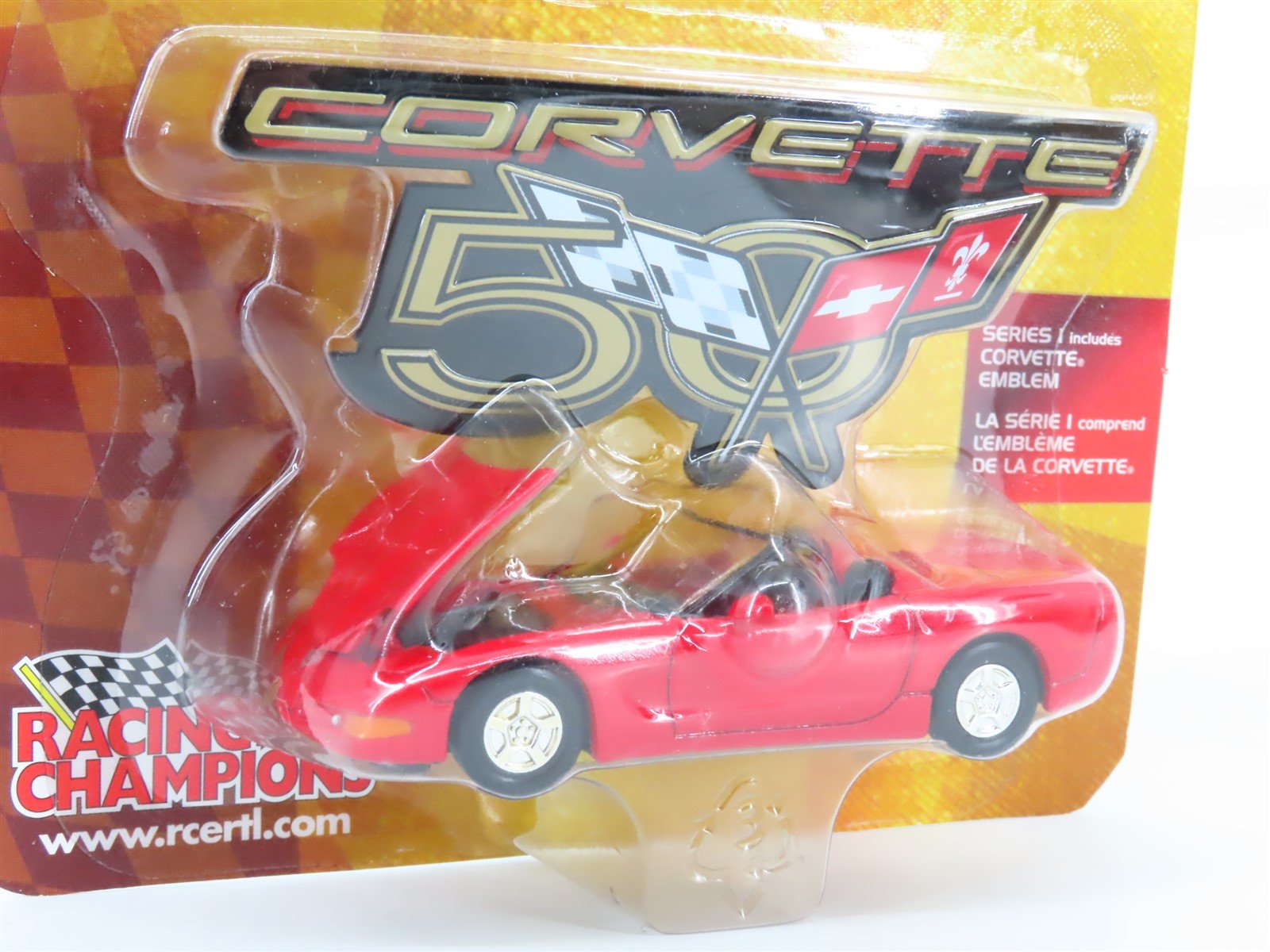 LOT of 16 1:64 Scale Racing Champions Die-Cast 1950-90s Corvette Vehicles