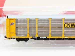 N Scale Red Caboose RM-19153-8 TTGX CNW Chicago North Western Auto Rack #912569