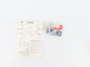 LOT of 7 1:45/47/48 Scale Die-Cast AMT Datsun, Corona Mark III, Celica Car Kits