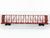 N Red Caboose RN-16701-1 KCS Kansas City Southern Centerbeam Flat Car #711051
