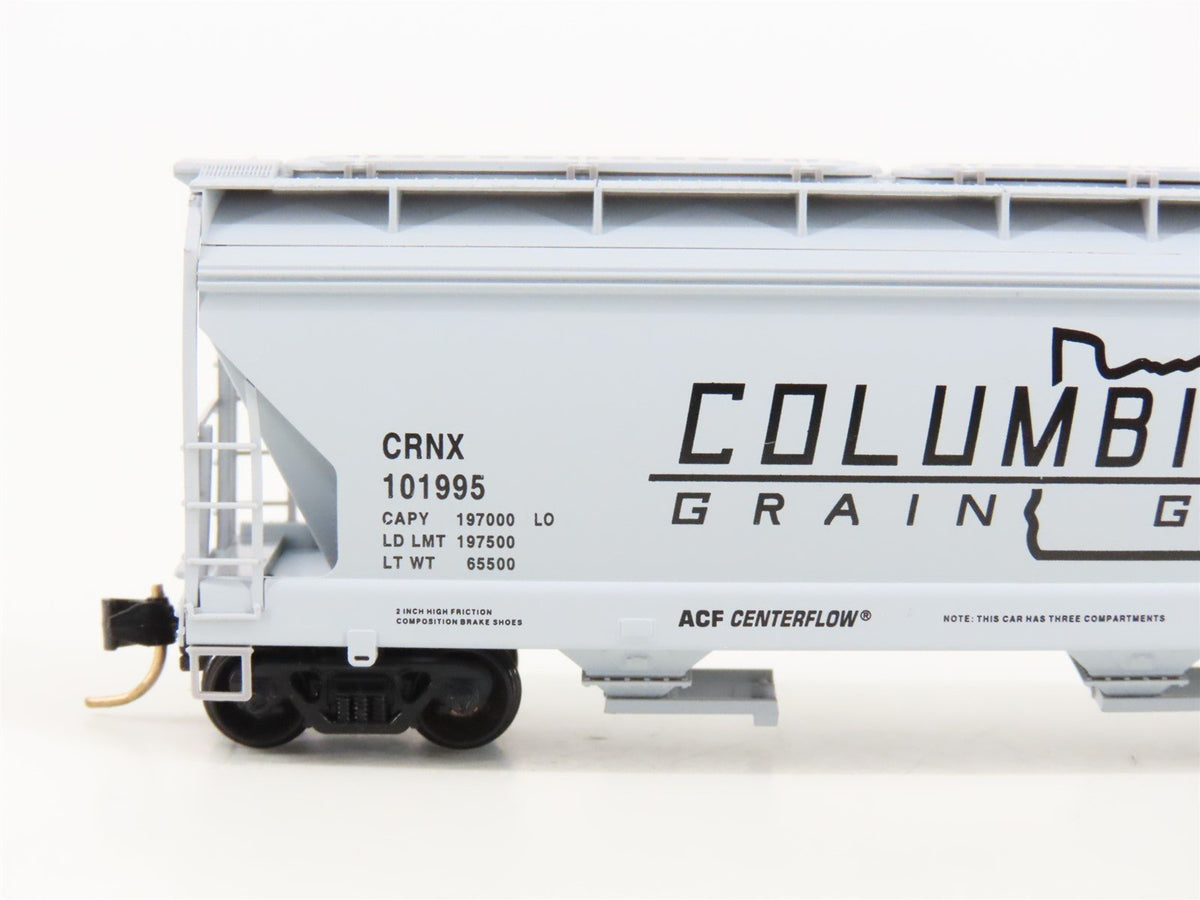 N Scale Micro Trains MTL CRNX Columbia River Grain Growers 3 Bay Hopper #101995