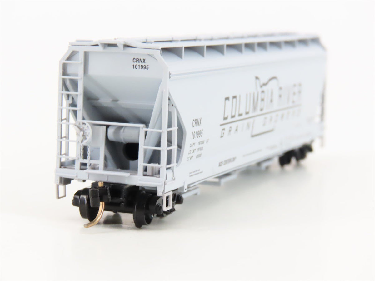 N Scale Micro Trains MTL CRNX Columbia River Grain Growers 3 Bay Hopper #101995