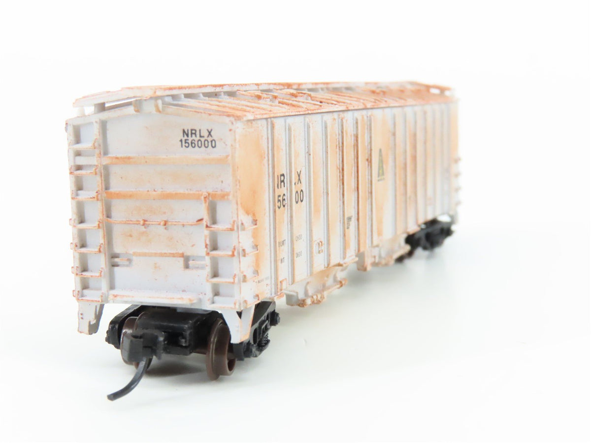N Scale Bowser NRLX Amber Milling Cylindrical Hopper #156000 - Custom