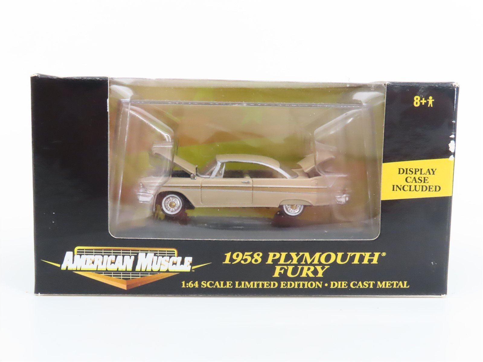 1:64 Scale American Muscle 32362 Die-Cast 1958 Plymouth Fury Car