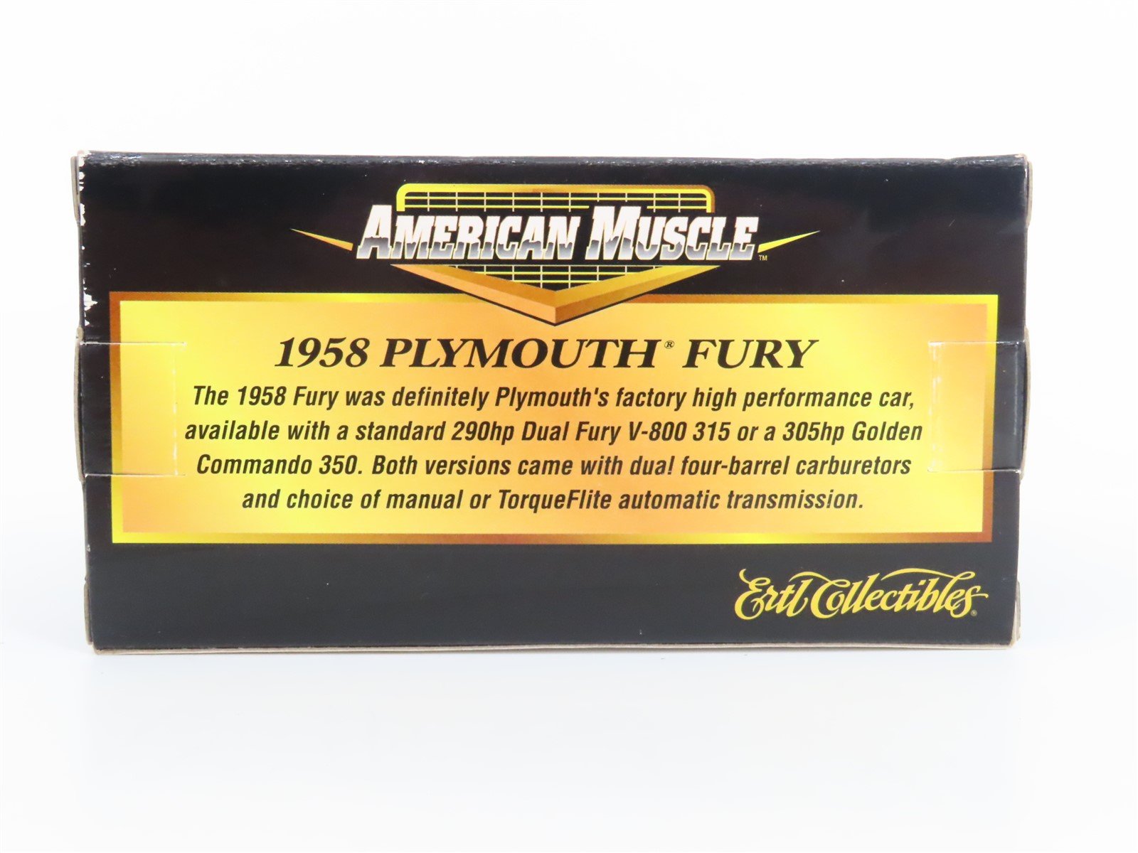 1:64 Scale American Muscle 32362 Die-Cast 1958 Plymouth Fury Car