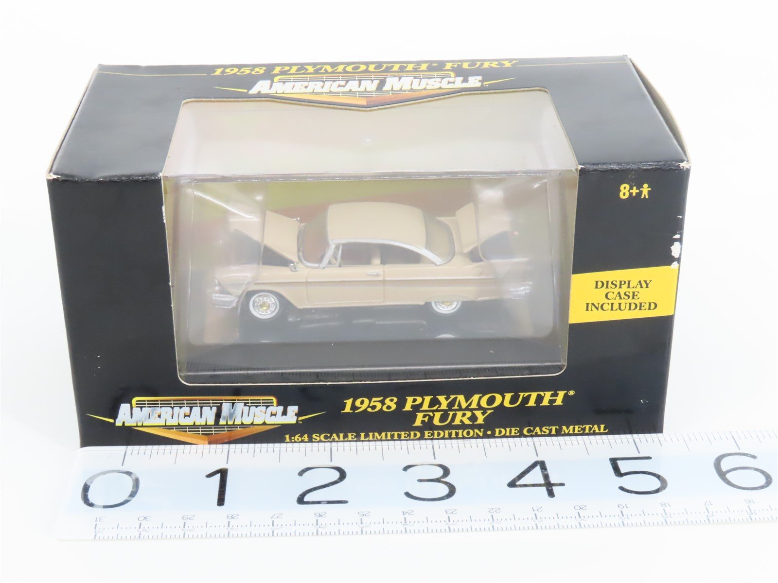 1:64 Scale American Muscle 32362 Die-Cast 1958 Plymouth Fury Car