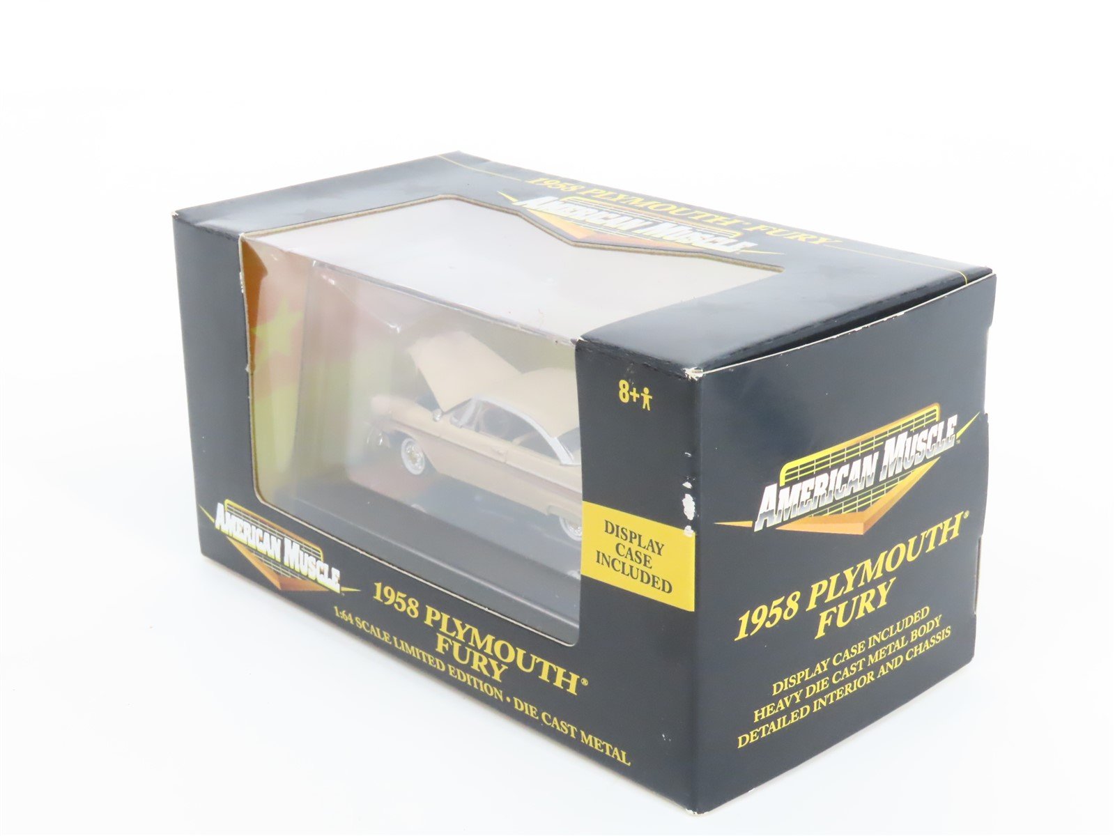 1:64 Scale American Muscle 32362 Die-Cast 1958 Plymouth Fury Car