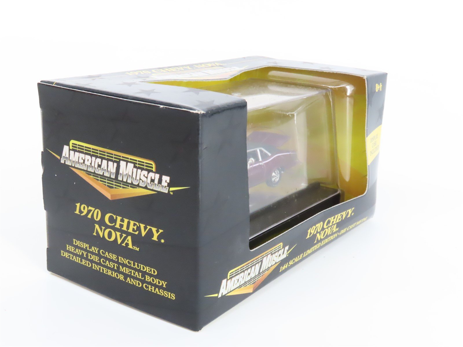 1:64 Scale American Muscle 32351 Die-Cast 1970 Chevy Nova Car