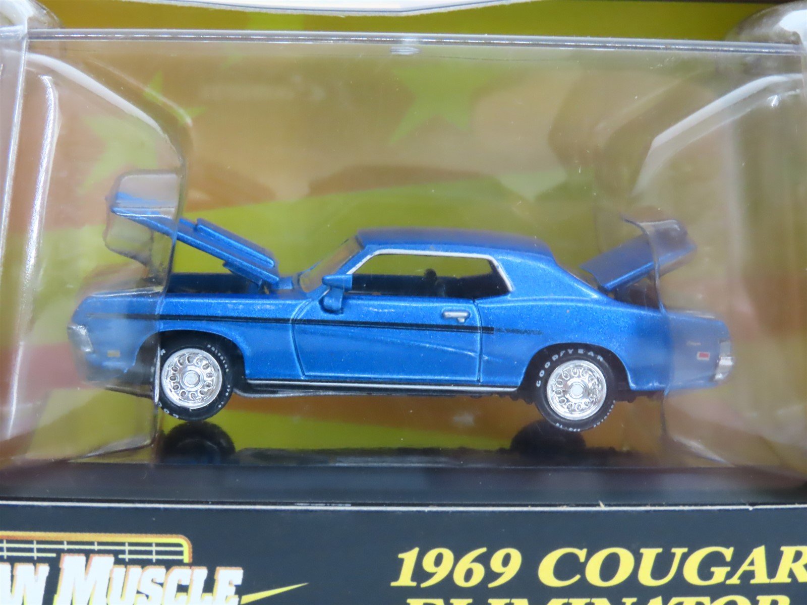 1:64 Scale American Muscle 32344 Die-Cast 1969 Cougar Eliminator Car