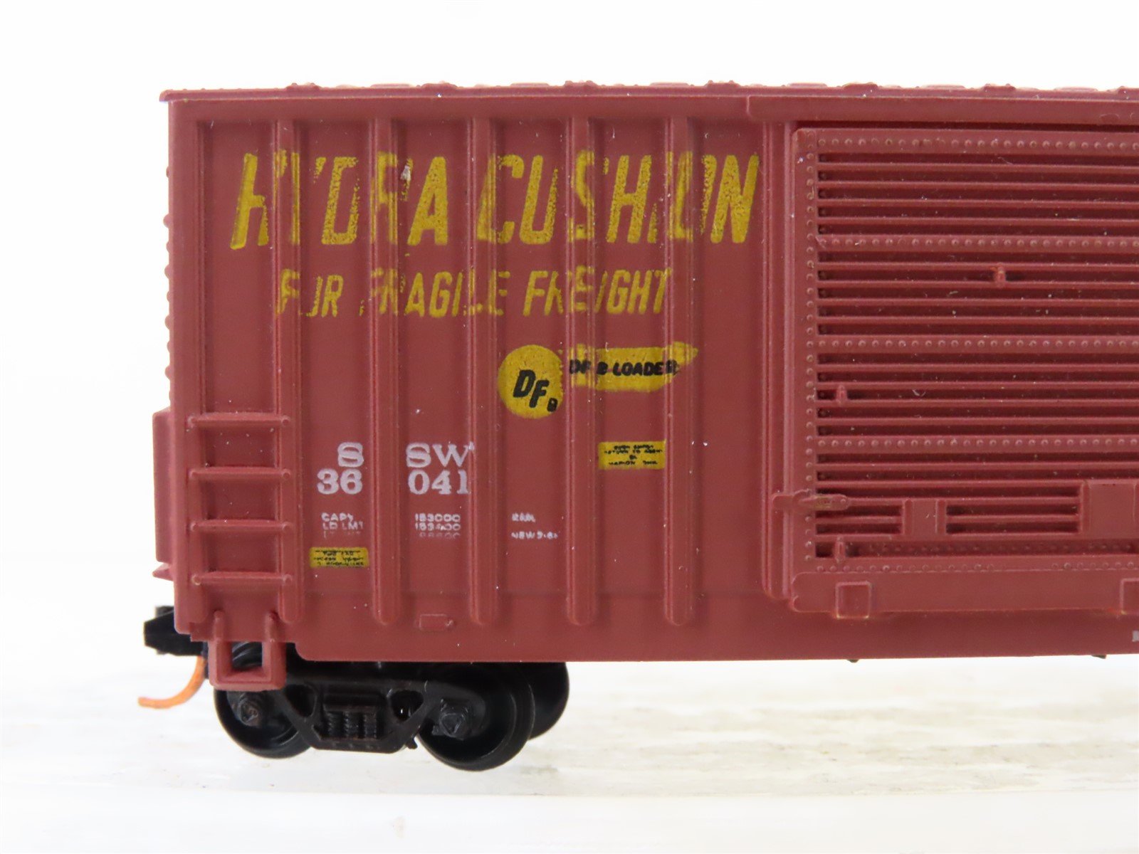 N Scale Bachmann 5141:150 SSW Cotton Belt 41' Hi-Cube Box Car #36041 - Custom