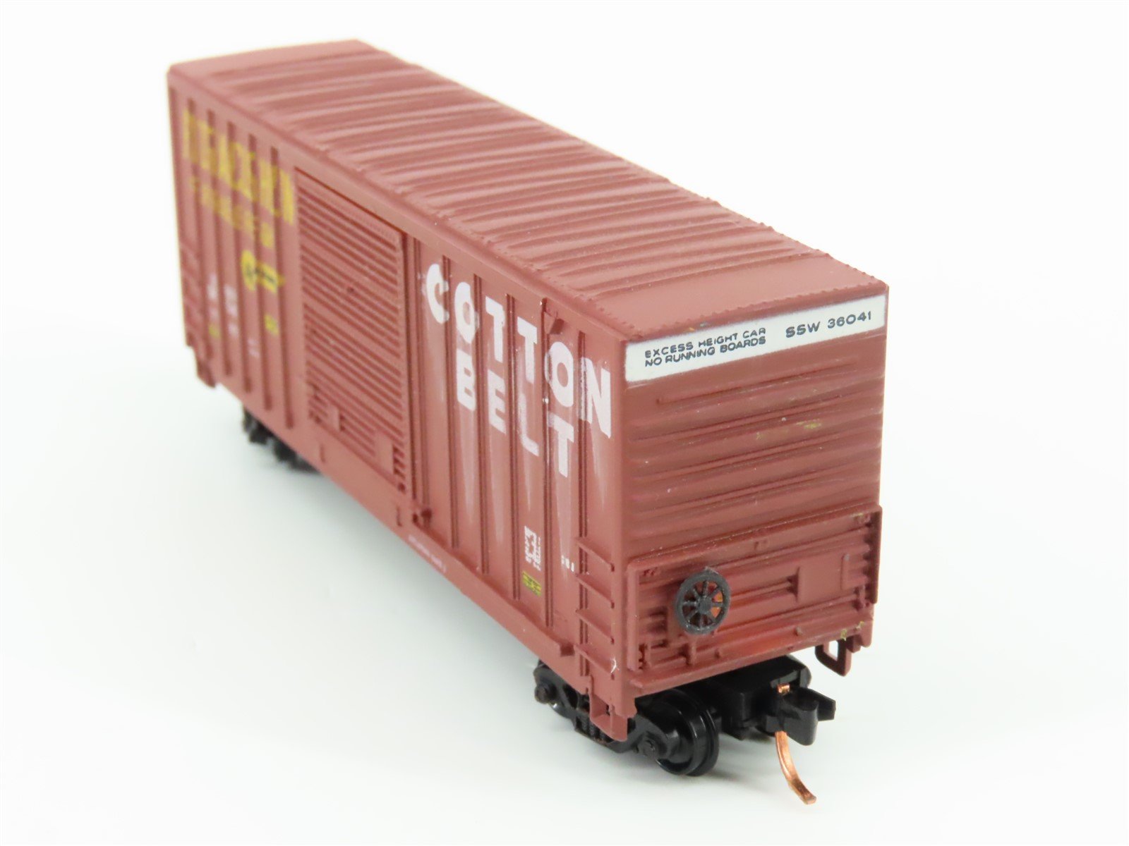 N Scale Bachmann 5141:150 SSW Cotton Belt 41' Hi-Cube Box Car #36041 - Custom