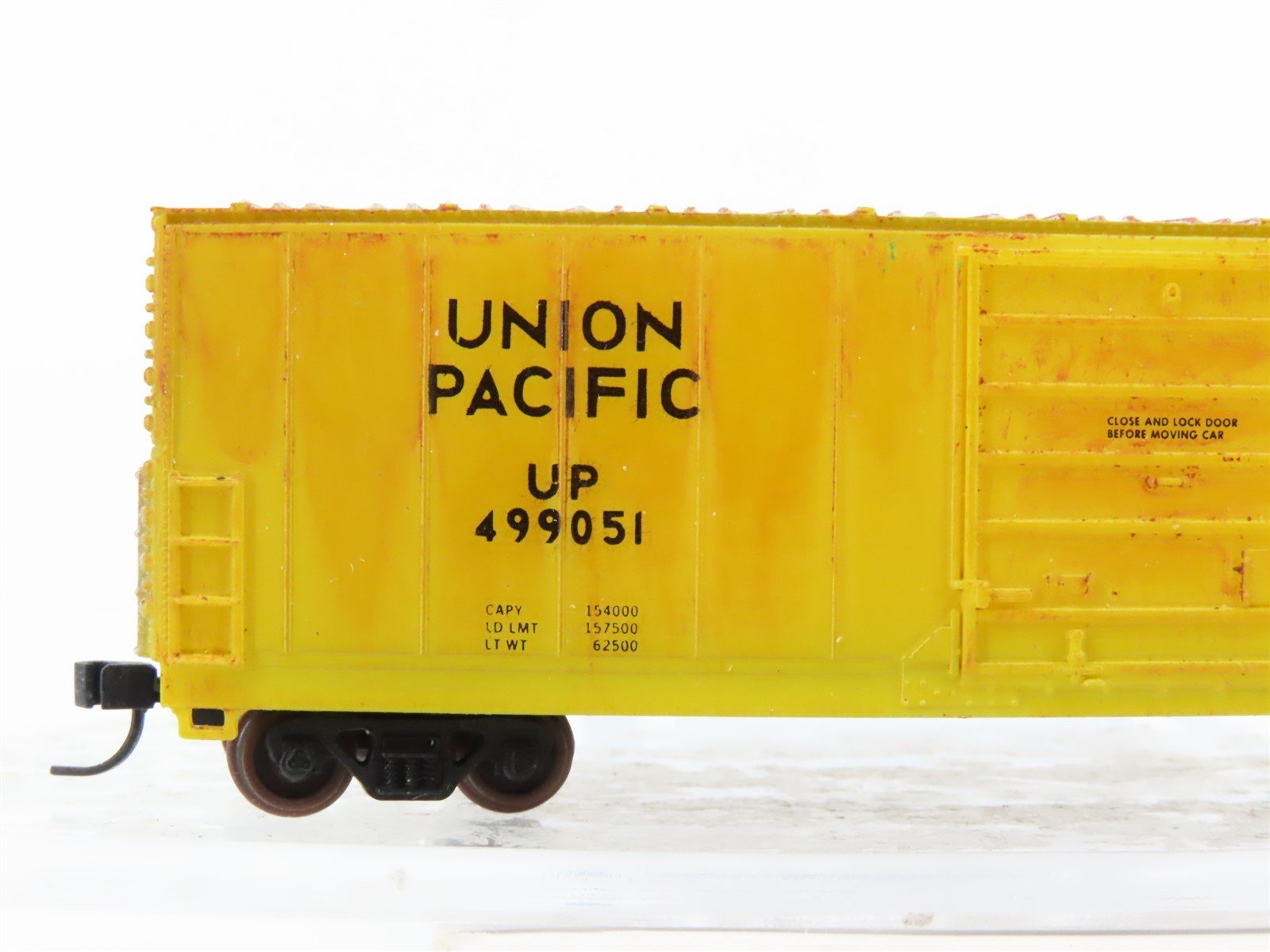 N Scale Industrial Rail 7793 UP Union Pacific Box Car #499051 - Custom