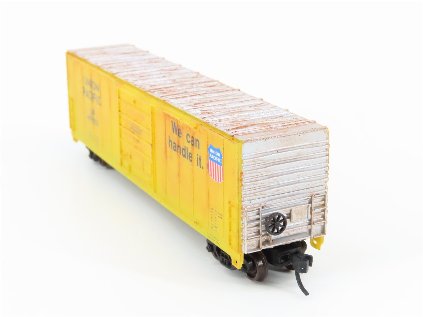 N Scale Industrial Rail 7793 UP Union Pacific Box Car #499051 - Custom