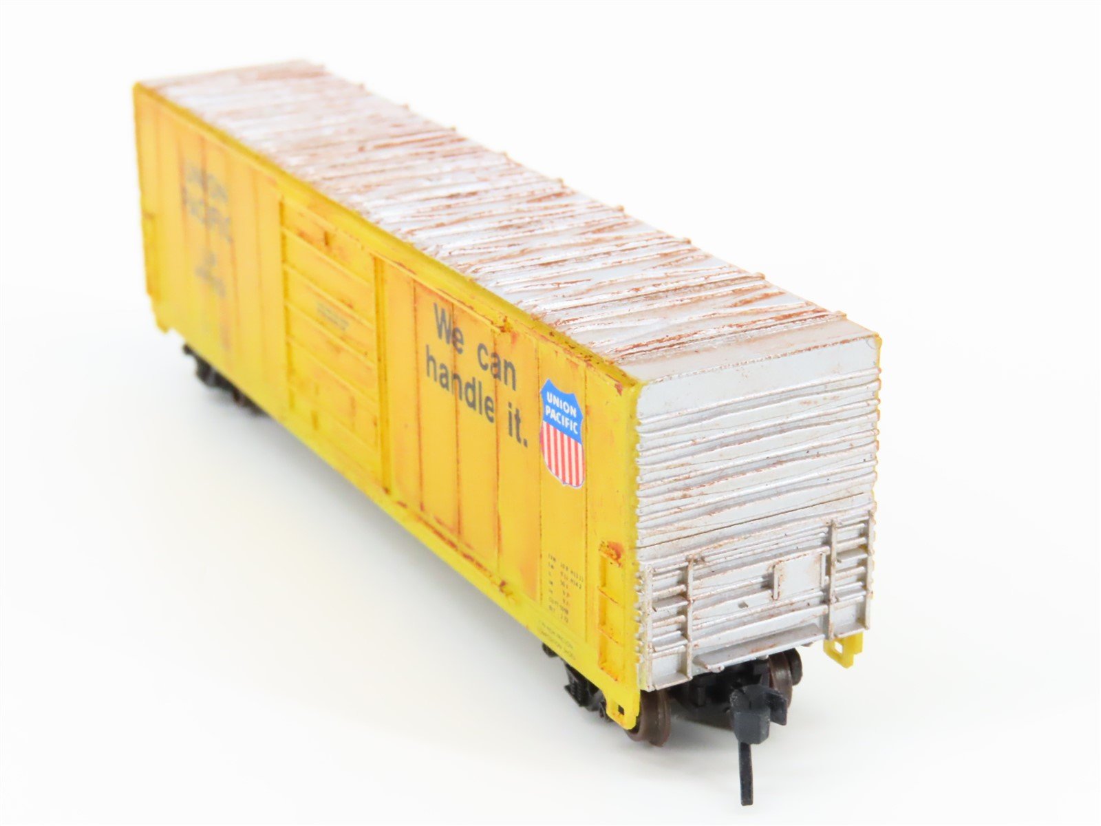 N Scale Industrial Rail 7793 UP Union Pacific Box Car #499051 - Custom